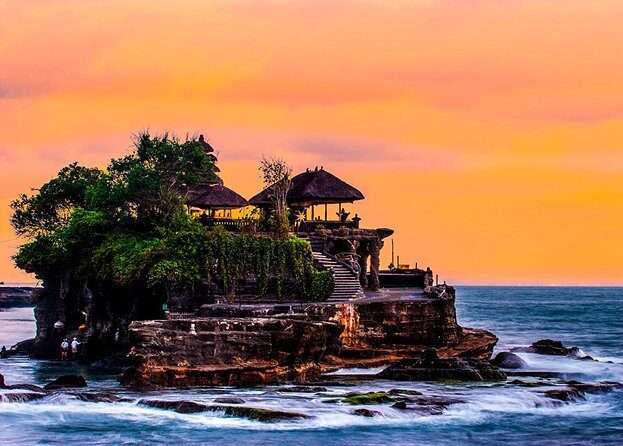 Sunset at Tanah Lot